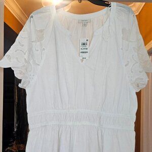 white dress